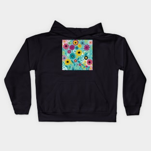 Enchanting Blossom Fantasia Pattern Kids Hoodie